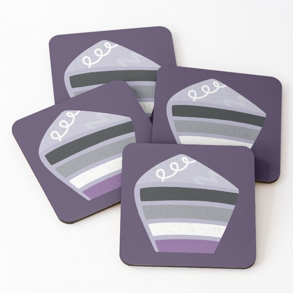 Item preview, A Slice Of Ace Cake - Asexual Pride designed and sold by planetRM.