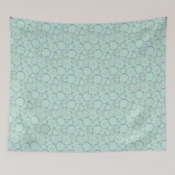 Item preview, Drizzle - blue designed and sold by Valentina Sawyer.