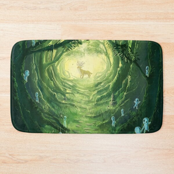 Item preview, Deer In Central Forest Poster designed and sold by hozieroliver.