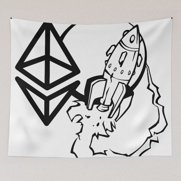 Item preview, Crypto to the Moon designed and sold by Geomonic.