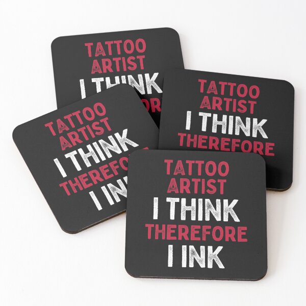 Item preview, Tattoo Artist I Think Therefore I Ink designed and sold by DesignsofNote.
