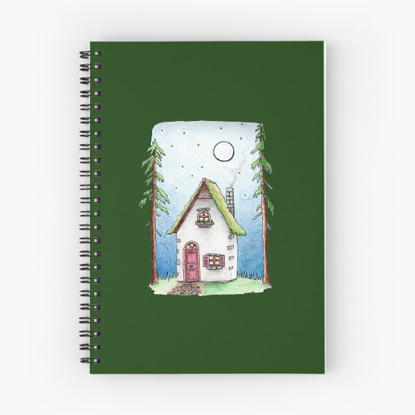Item preview, Witch Cottage and Starry Night Sky designed and sold by juliawaters.