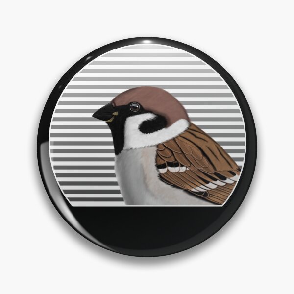 Item preview, Tree Sparrow Bird Birdlover Birdwatcher Biologist Ornithologist Garden Birds designed and sold by jz-birds.