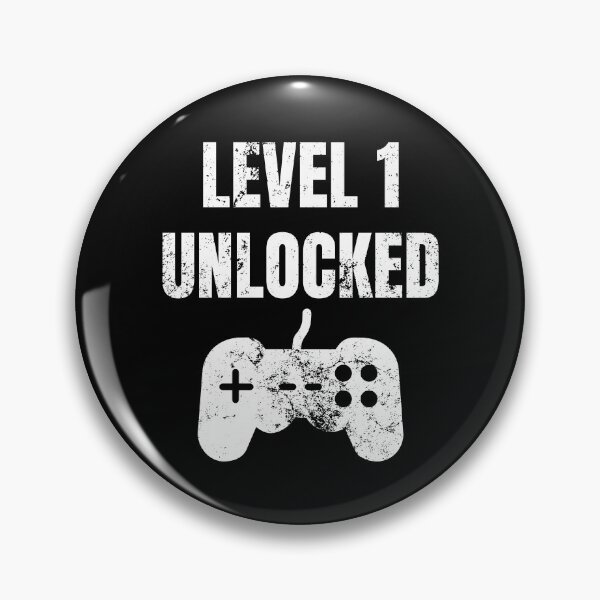 Item preview, Level 1 Unlocked First Birthday  designed and sold by MagicArtworks.