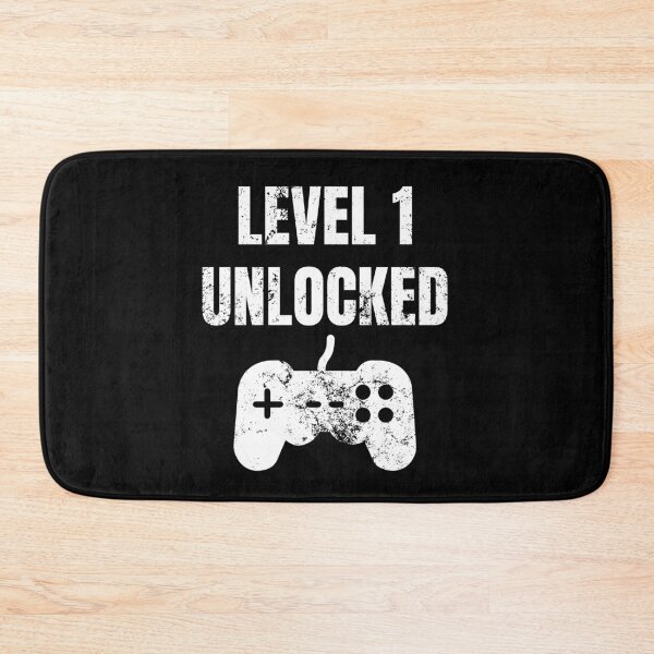 Item preview, Level 1 Unlocked First Birthday  designed and sold by MagicArtworks.