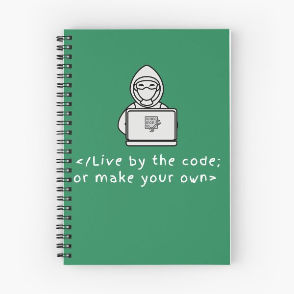 Item preview, Live by the Code or Make your Own designed and sold by TechSa.