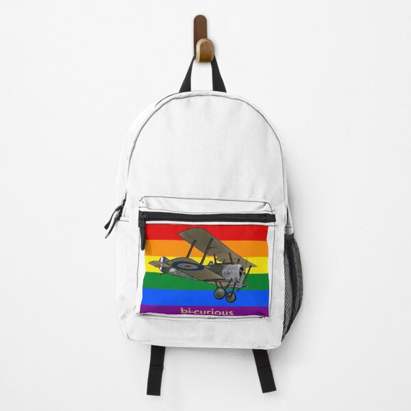 Item preview, Bi-curious Sopwith Pup Pride Design designed and sold by HushKit.