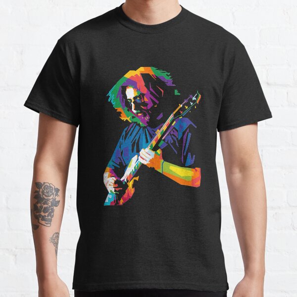 Vintage Jerry Garcia's Music Grateful Art Classic T-Shirt