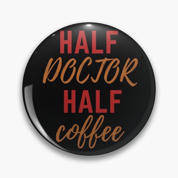 Item preview, Half Doctor Half Coffee designed and sold by Chanchane Store.
