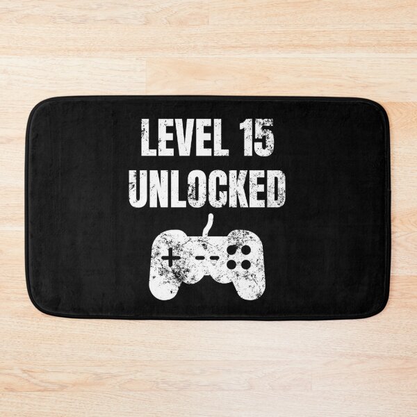Item preview, Level 15 Unlocked 15th Birthday  designed and sold by MagicArtworks.
