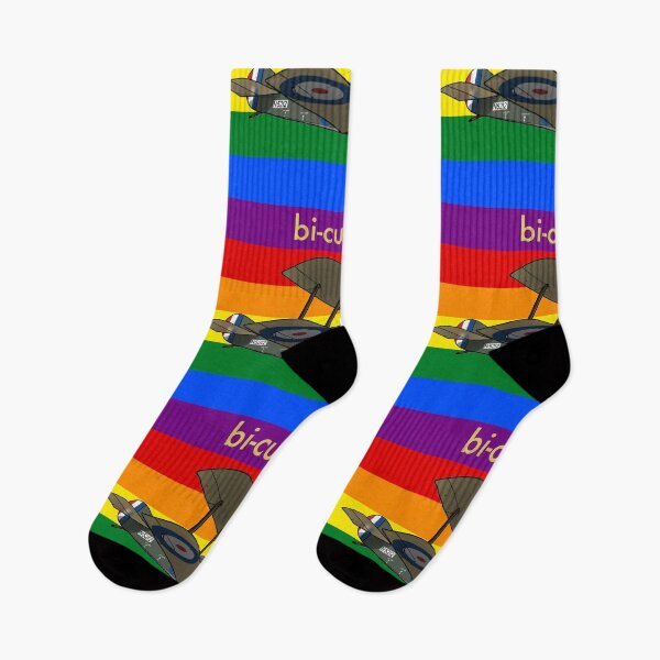 Item preview, Bi-curious Sopwith Pup Pride Design  designed and sold by HushKit.