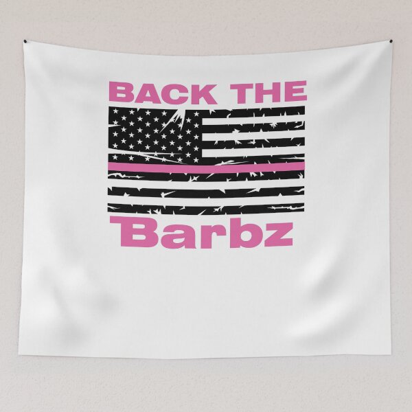 Item preview, Back The Barbz, Back the Barbs, Queens Back the Barbz, American Flag  designed and sold by LEGACY10.