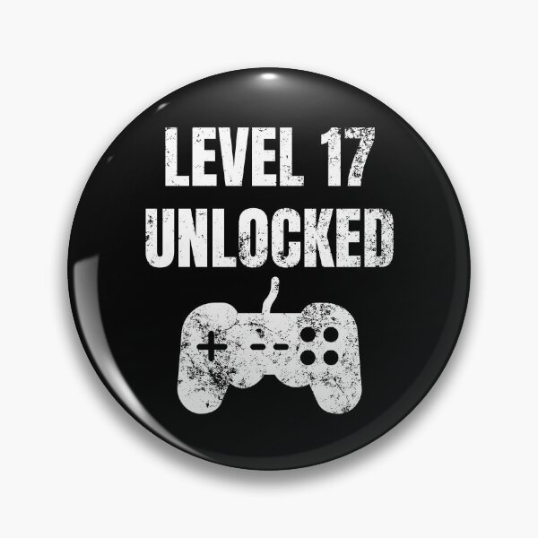 Item preview, Level 17 Unlocked 17th Birthday  designed and sold by MagicArtworks.