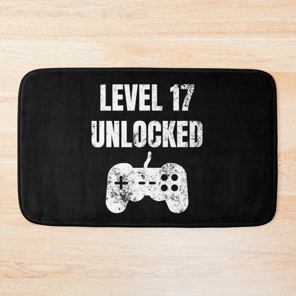 Item preview, Level 17 Unlocked 17th Birthday  designed and sold by MagicArtworks.