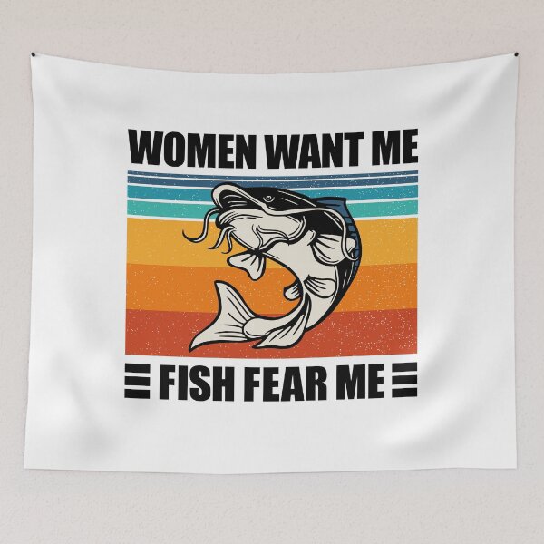 Item preview, Women Want Me Fish Fear Me designed and sold by justjonboy.