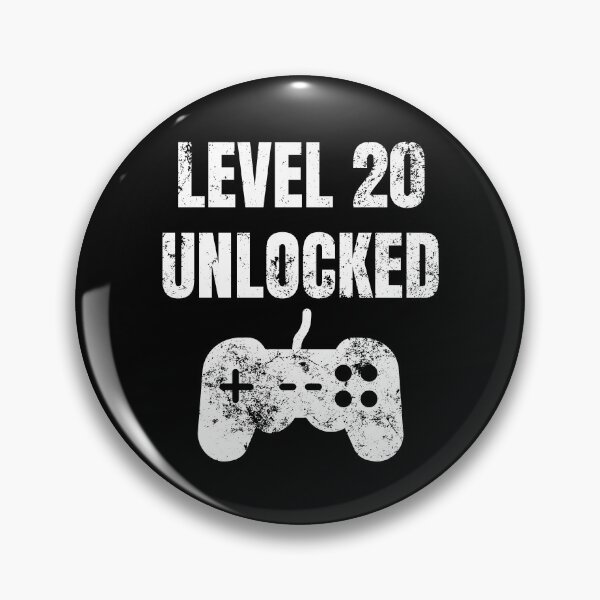 Item preview, Level 20 Unlocked 20th Birthday Entering Adulthood designed and sold by MagicArtworks.