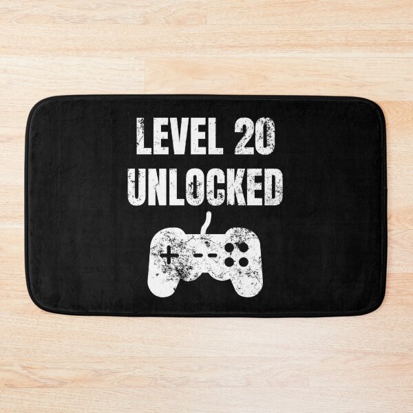 Item preview, Level 20 Unlocked 20th Birthday Entering Adulthood designed and sold by MagicArtworks.