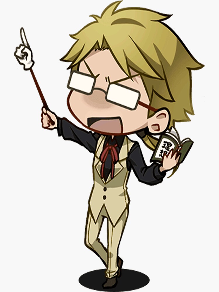 Pegatina Kunikida Doppo Chibi Bungou Stray Dogs De Crispalline