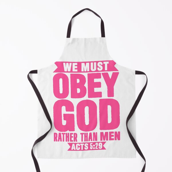 Item preview, Acts 5:29 We Must Obey God Rather Than Men designed and sold by plushism.