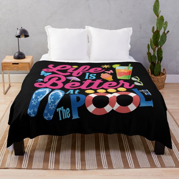 Item preview, Life Is Better At The Pool Beach Summer Vacation designed and sold by YAHIA-14.