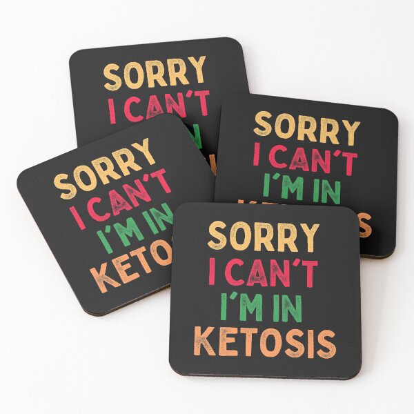 Item preview, Sorry I can't I'm in ketosis vintage colors designed and sold by DesignsofNote.