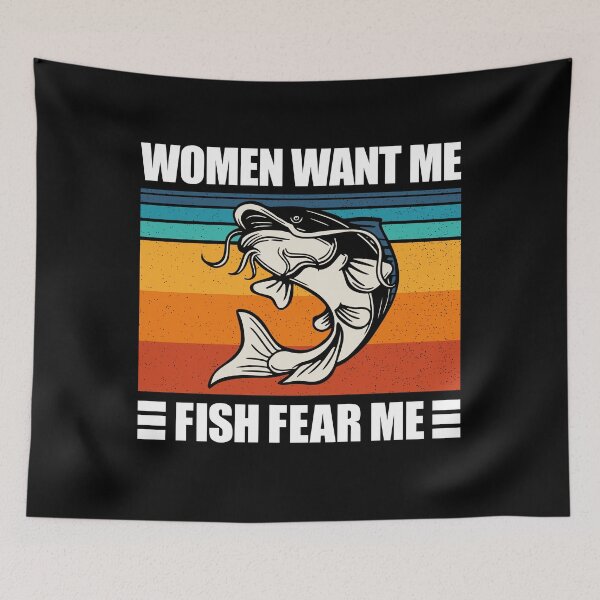 Item preview, Women Want Me Fish Fear Me designed and sold by justjonboy.