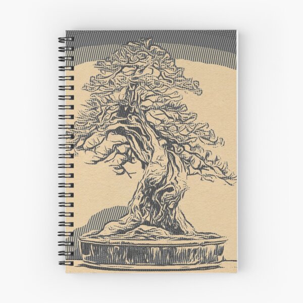 Item preview, Japanese bonsai illustration design  designed and sold by TrippyEarth.