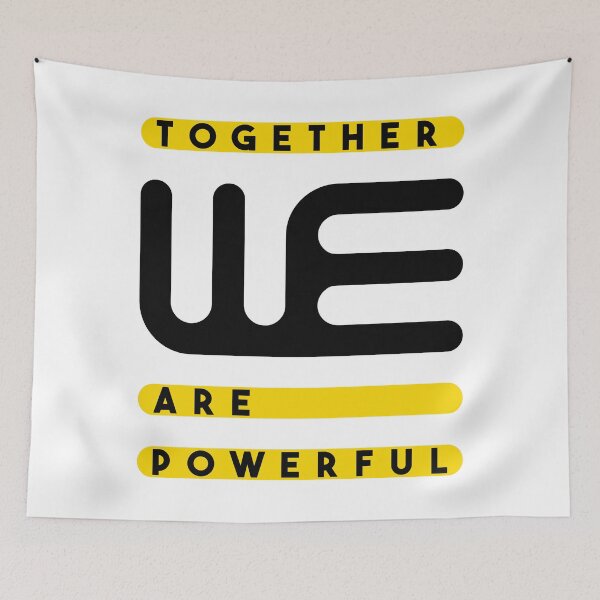 Item preview, Together we are powerful. Typography design designed and sold by lents.