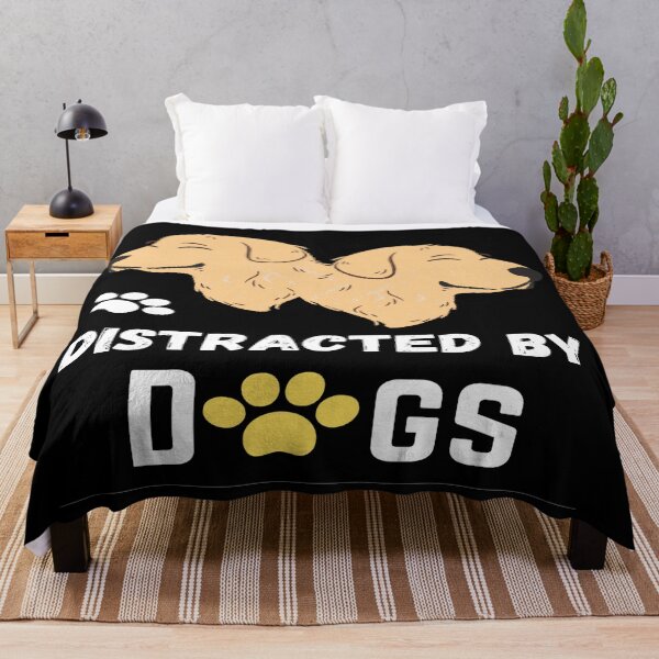 Item preview, Easily Distracted By The Dogs designed and sold by chetan786.