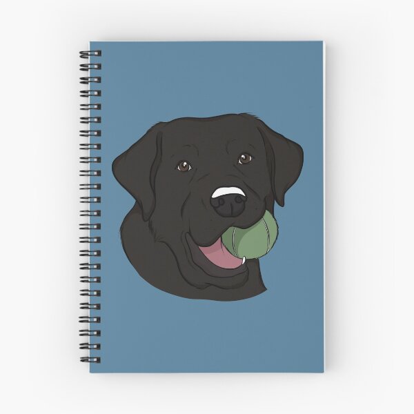 Item preview, Black Labrador with Ball  designed and sold by rmcbuckeye.