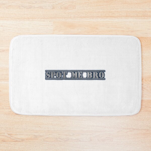 Item preview, Spot Me Bro Gym Design designed and sold by jamcaYT.
