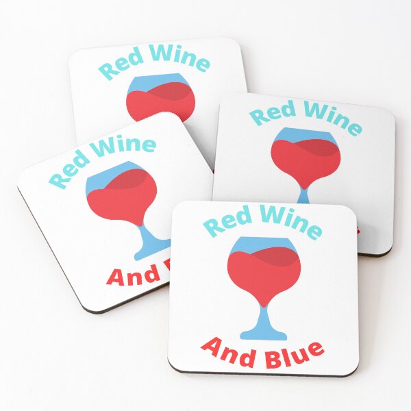 Item preview, Red wine and blue  designed and sold by Magic-Stone.