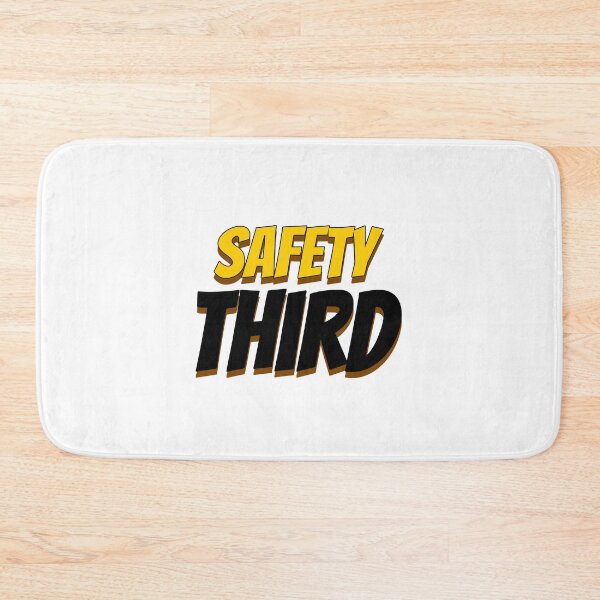 Item preview, Safety Third designed and sold by ThinkAndReflect.