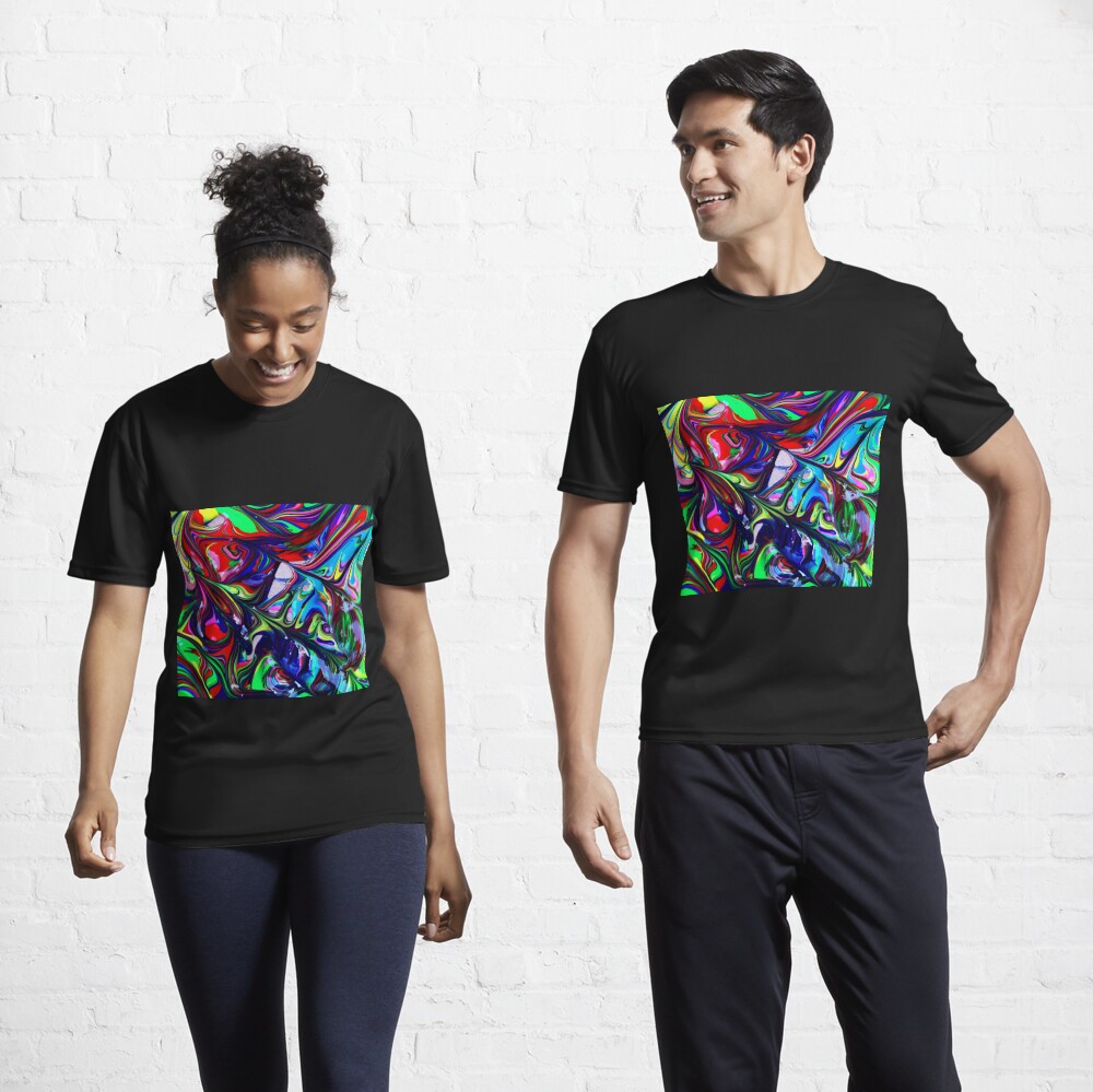 Paint Texture Active T-Shirt