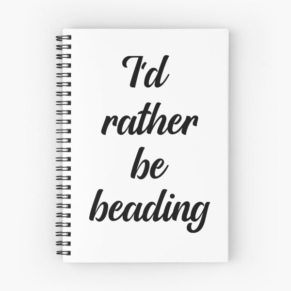 Item preview, I'd rather be beading designed and sold by gabmenfer.