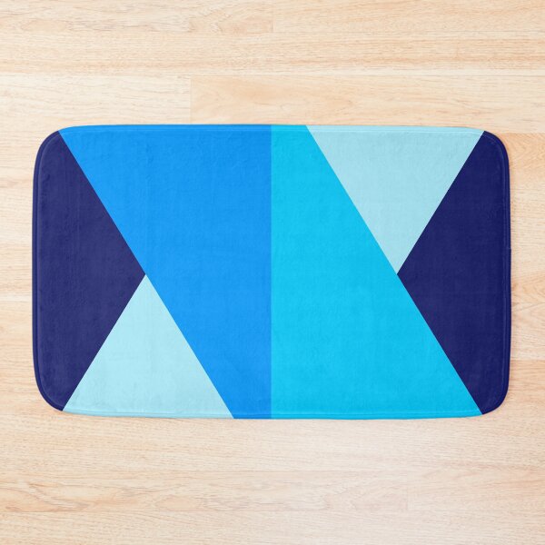 Item preview, Geometric Triangle Design Pattern_Summer_blue sky designed and sold by Brontorino.