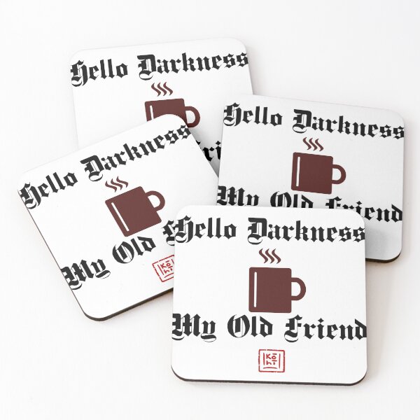 Item preview, Hello Darkness... designed and sold by KohiClub.
