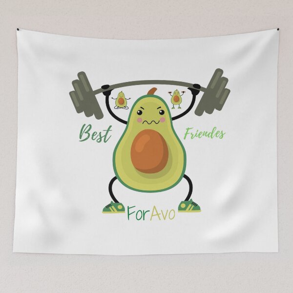 Item preview, Funny avocados are best friends forever - drawing illustration designed and sold by Marouane21.