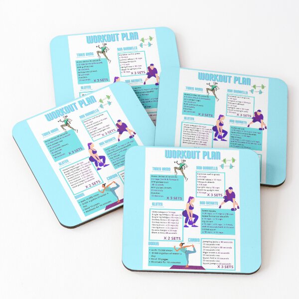 Item preview, Workout Plan | Weight loss and Fitness | Fitness Poster | Workout Routine | Glutes and Muscle Gain designed and sold by Highon444.