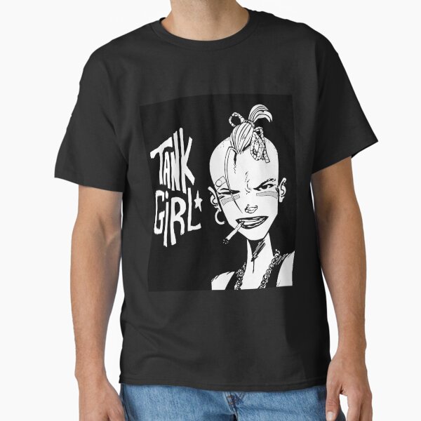 Vista previa del artículo con la obra «chica punk con tanque», diseñado y vendido por LAPAKOTA.