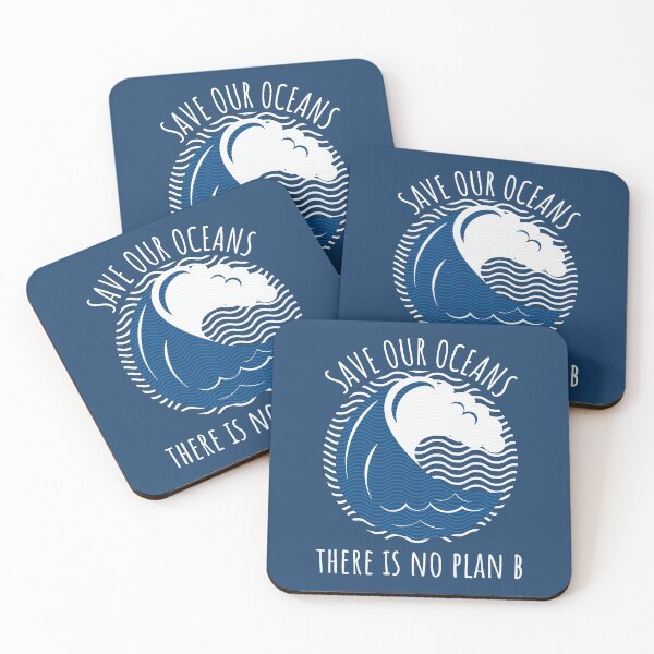 Item preview, Save our oceans  There is no plan B - climate change quotes designed and sold by DebbisPalette.