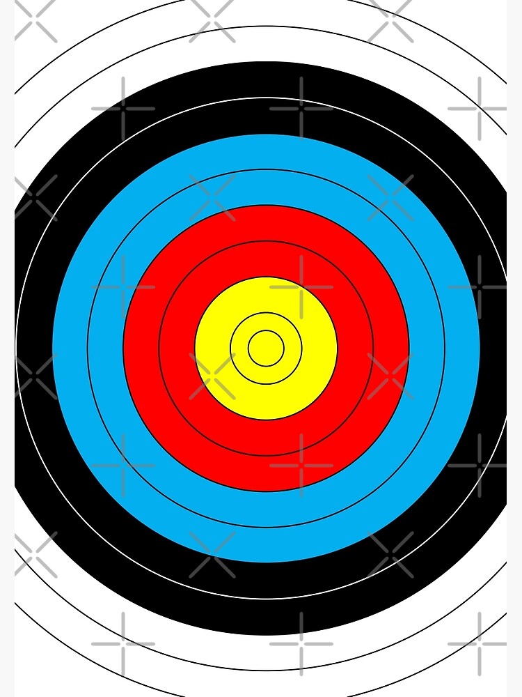 "Archery target" Spiral Notebook by dimav Redbubble