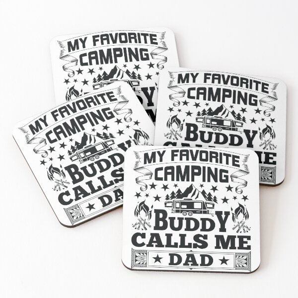 Item preview, My Favorite Camping Buddy Calls Me Dad designed and sold by Letters-Art.