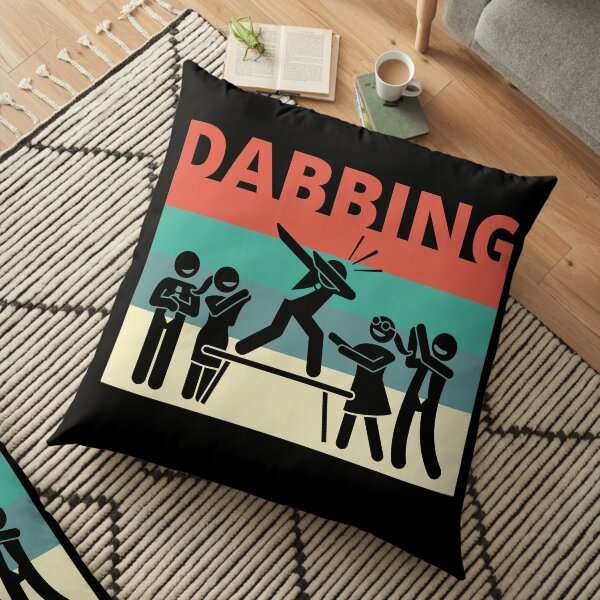 Pose Emoji- Dabbing Floor Pillow