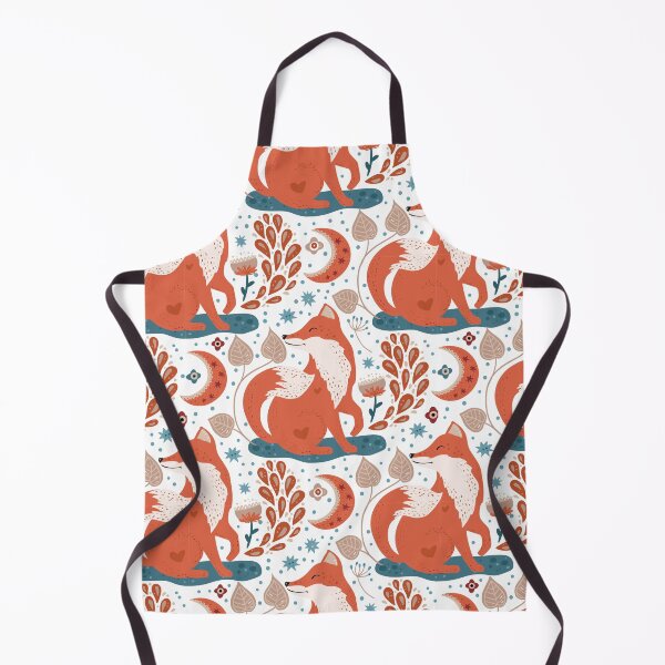 Item preview, Orange fox pattern designed and sold by Patternsonly.