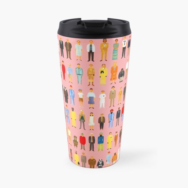 Wes Anderson Movie Characters Travel Mug