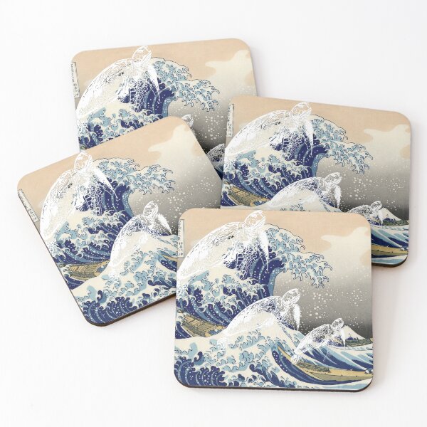 Item preview, Japanese sea gost turtle's design designed and sold by TrippyEarth.