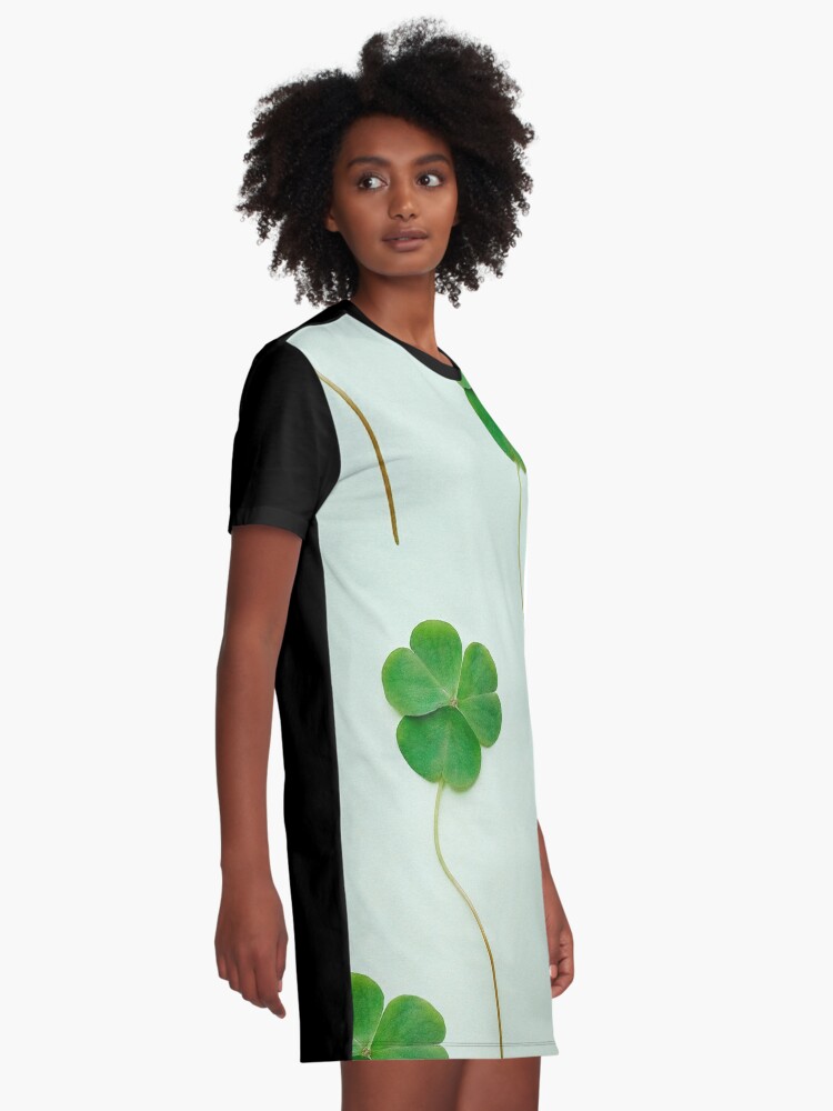 Alternate view of Lucky Plants Graphic T-Shirt Dress