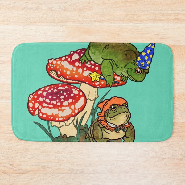 Item preview, Toad Witch and Wizard with Red Spotted Mushrooms designed and sold by Jessuh.