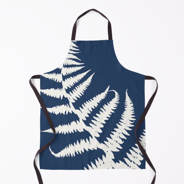 Item preview, Botanical Study 15, Off White on Dark Navy Blue (part of a set) designed and sold by KShedenhelm.